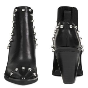 nine west zoneout studded booties